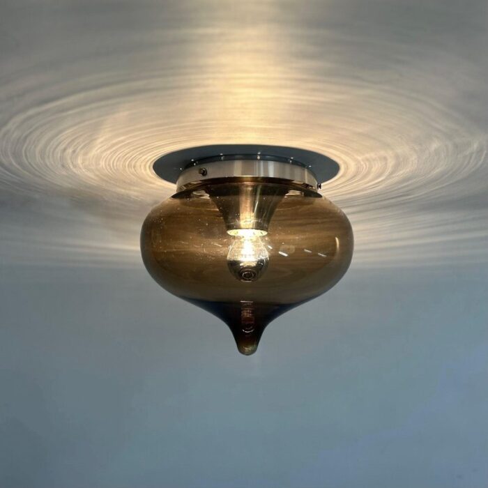 drop ceiling lamp from dijkstra 1970s 2