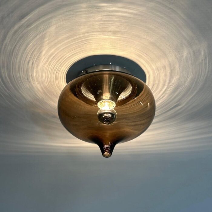 drop ceiling lamp from dijkstra 1970s 4