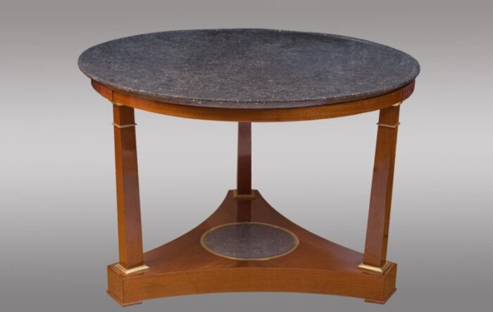 early 19th century french mahogany gueridon 1