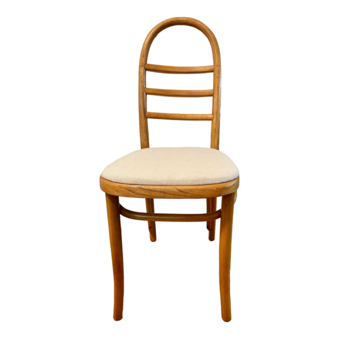 early american bentwood blonde chair by northwest chair co circa 1940s 3926