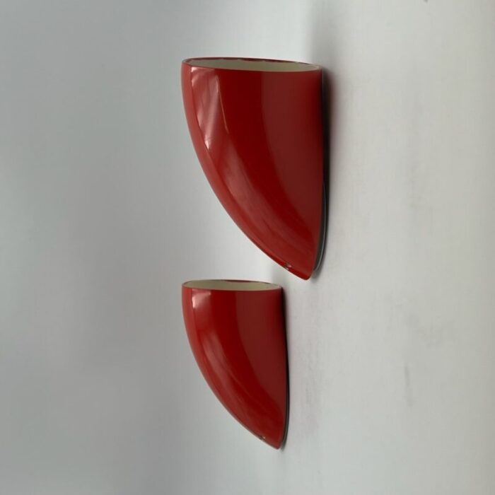 elbow wall lamps by elio martinelli for martinelli luce 1970s set of 2 8