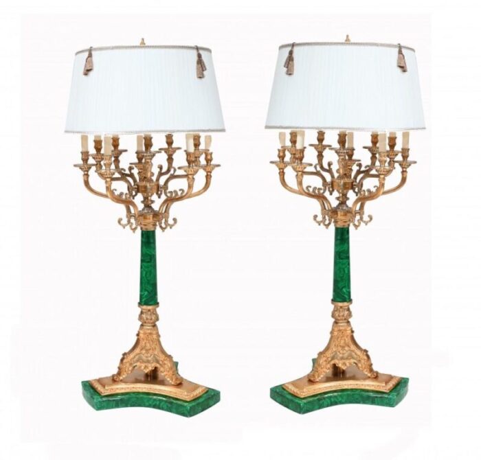 empire table lamps set of 2 2