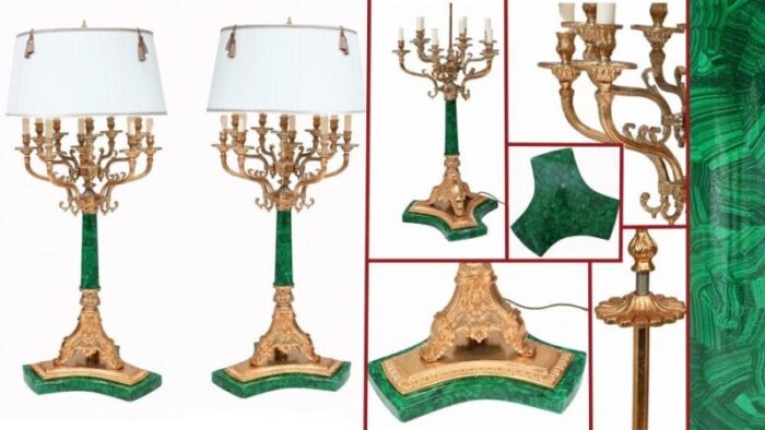 empire table lamps set of 2 5