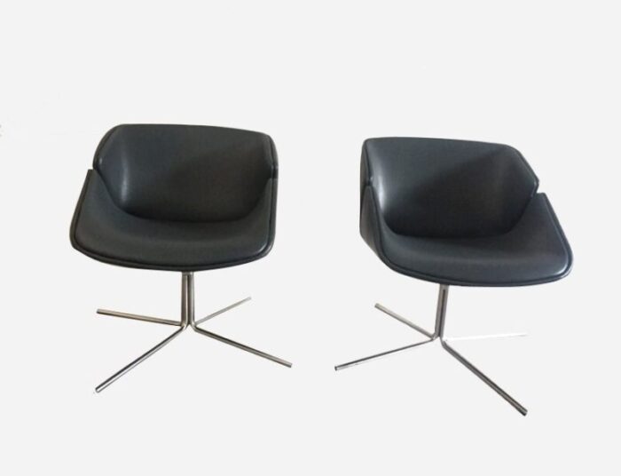 exquis chairs by geoffrey harcourt for artifort 1960s set of 2 4