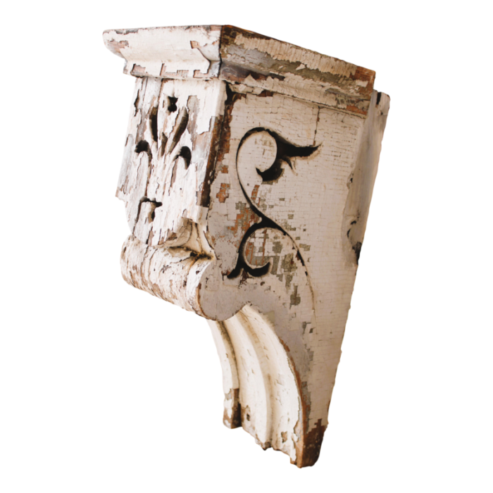 ext large french carved architectural corbel 5792