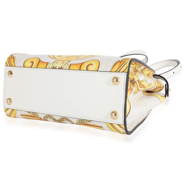 fendi x versace fendace gold baroque and white ff motif mini peekaboo 1880