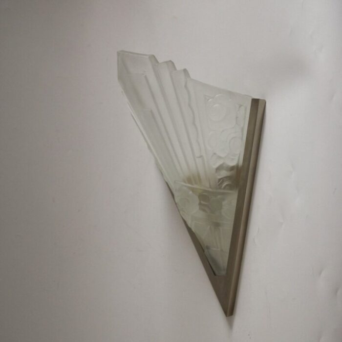 french art deco wall light 1930s 1