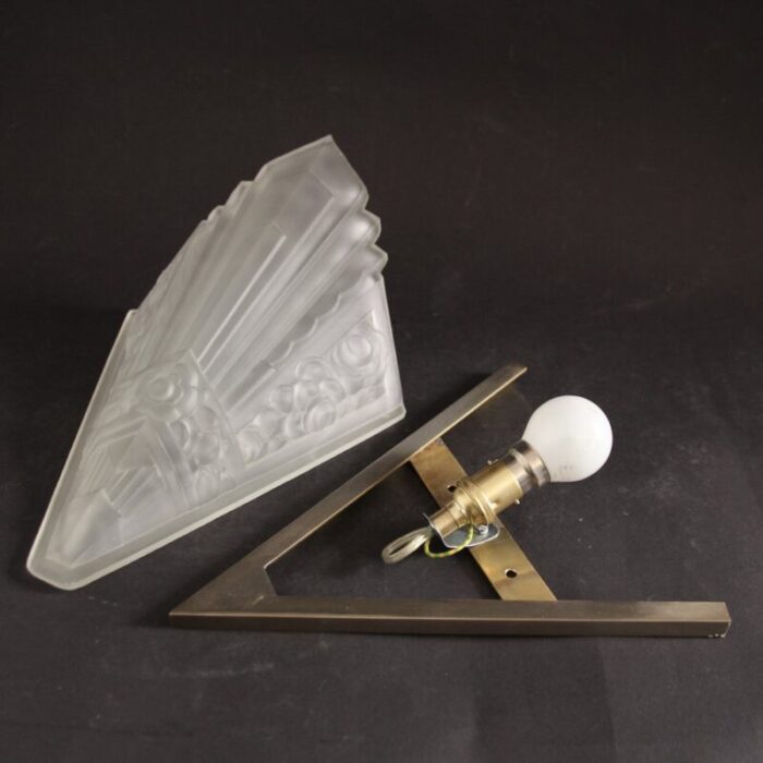 french art deco wall light 1930s 7