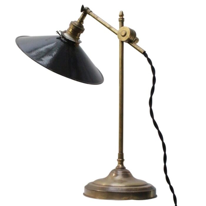 french black enamel table desk light 3