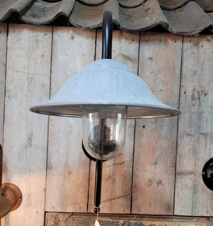 french black zinc outdoor barn light 2