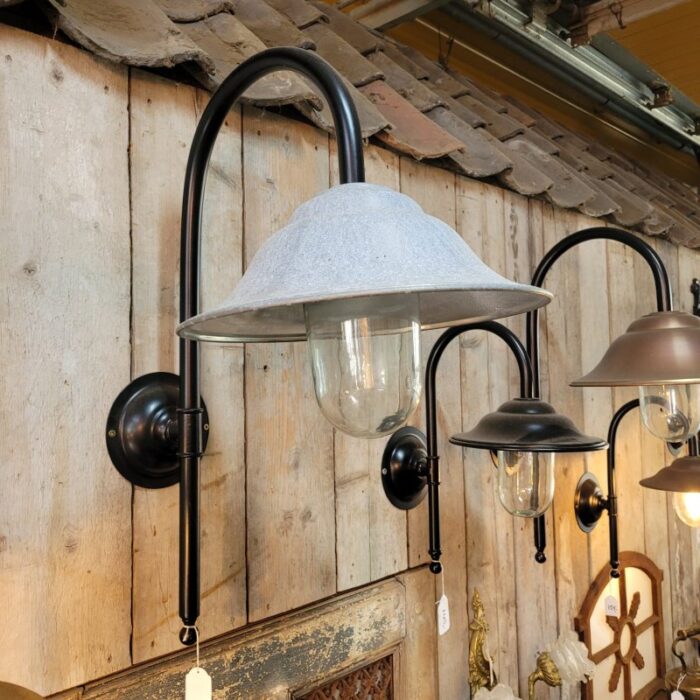 french black zinc outdoor barn light 3