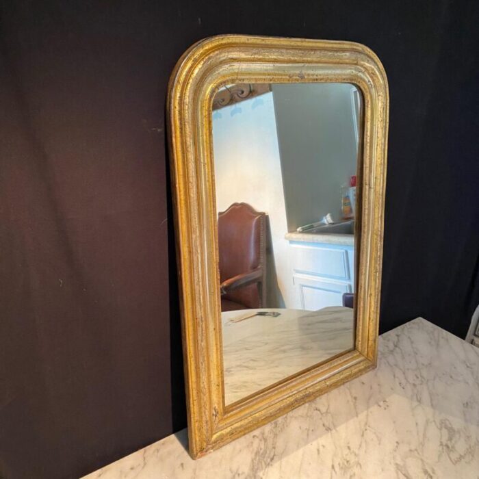 french louis philippe lemon gold 19th century mirror 0372