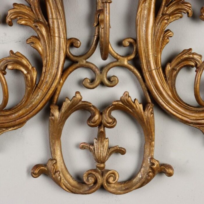 gilded iron mecca sconces set of 2 6