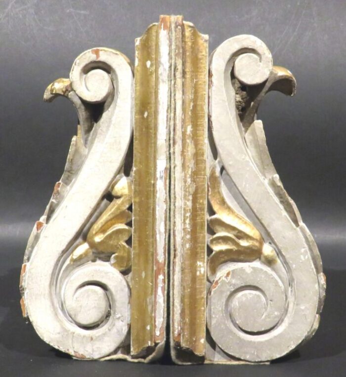 gilded corbel bookends side master