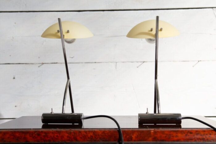 girasole table lamps in murano glass from de majo 1990s set of 2 7