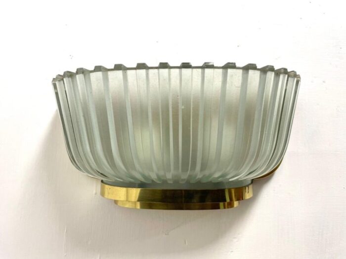 glass wall light by gianni seguso 1950s 1