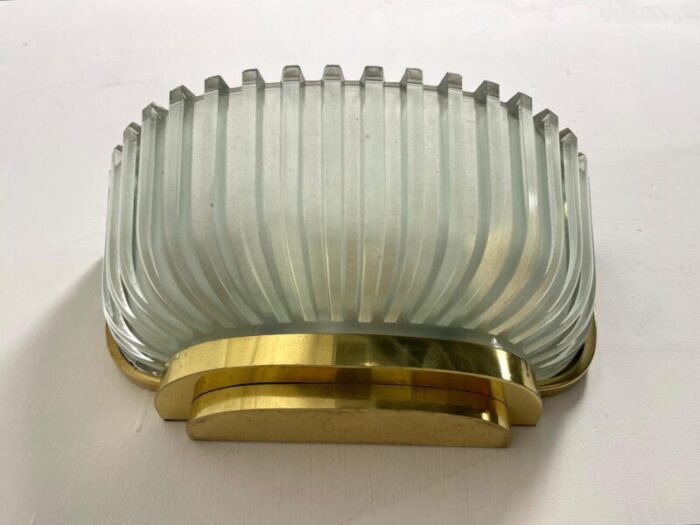 glass wall light by gianni seguso 1950s 2