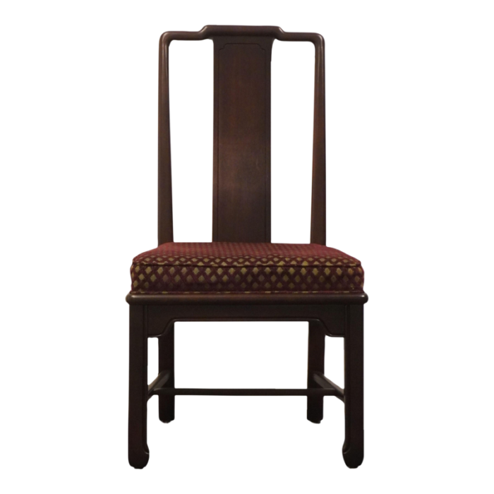 high end asian chinoiserie splat back dining side chair 2406 535 0126