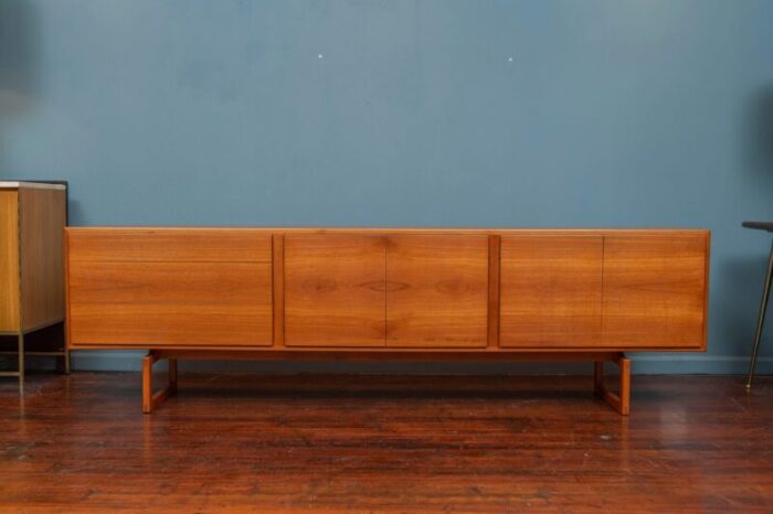 ib kofod larsen large teak credenza 4207