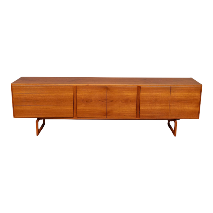 ib kofod larsen large teak credenza 5539