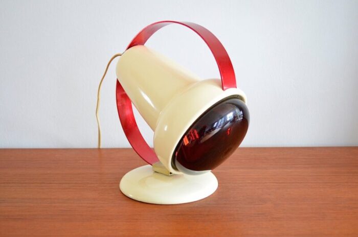 infraphil table lamp by charlotte perriand for philips 1950s 5