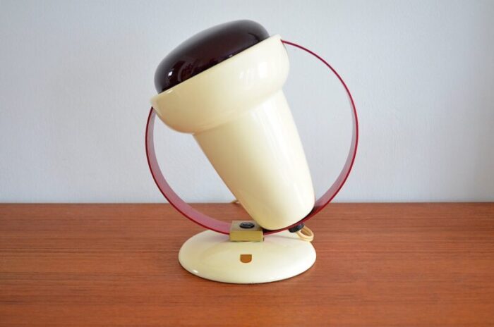 infraphil table lamp by charlotte perriand for philips 1950s 7