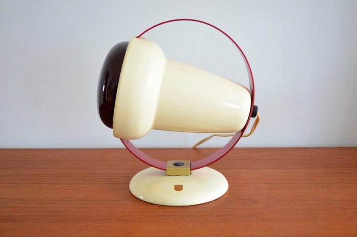 infraphil table lamp by charlotte perriand for philips 1950s 8