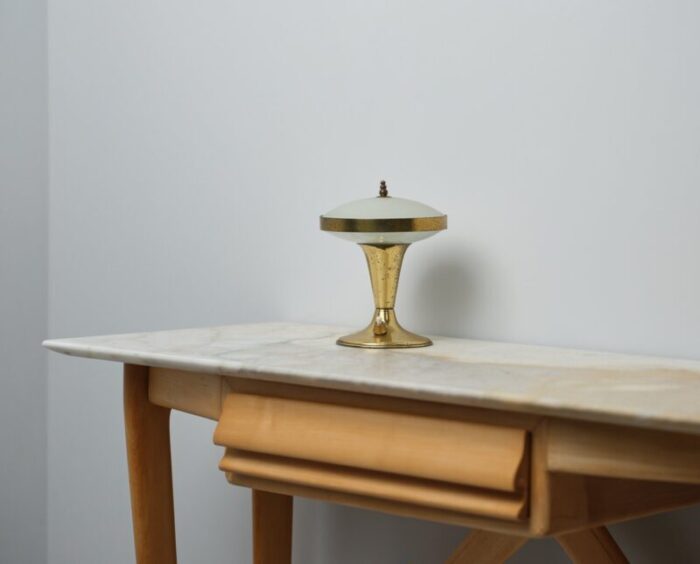 italian brass table lamp 1950s 5