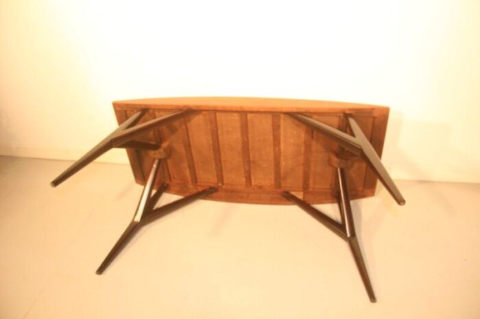 italian coffee table with wooden inlays by luigi scremin 1950 16