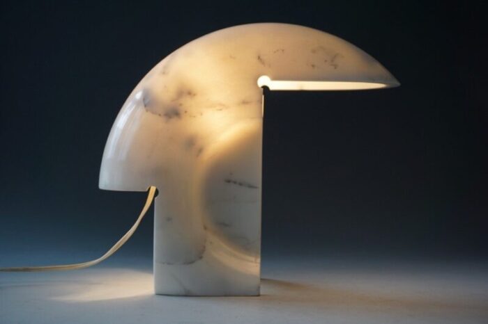 italian marble biagio table lamp by tobia scarpa for flos 1968 3