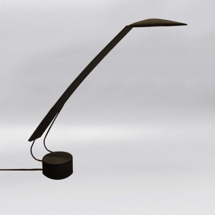 italian table lamp dove by barbaglia colombo for paf studio 1980s 3