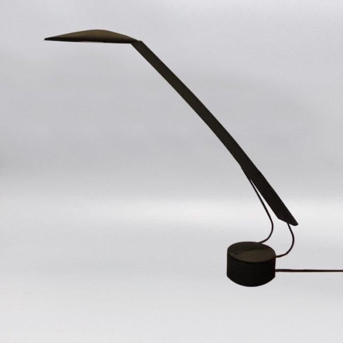 italian table lamp dove by barbaglia colombo for paf studio 1980s 4