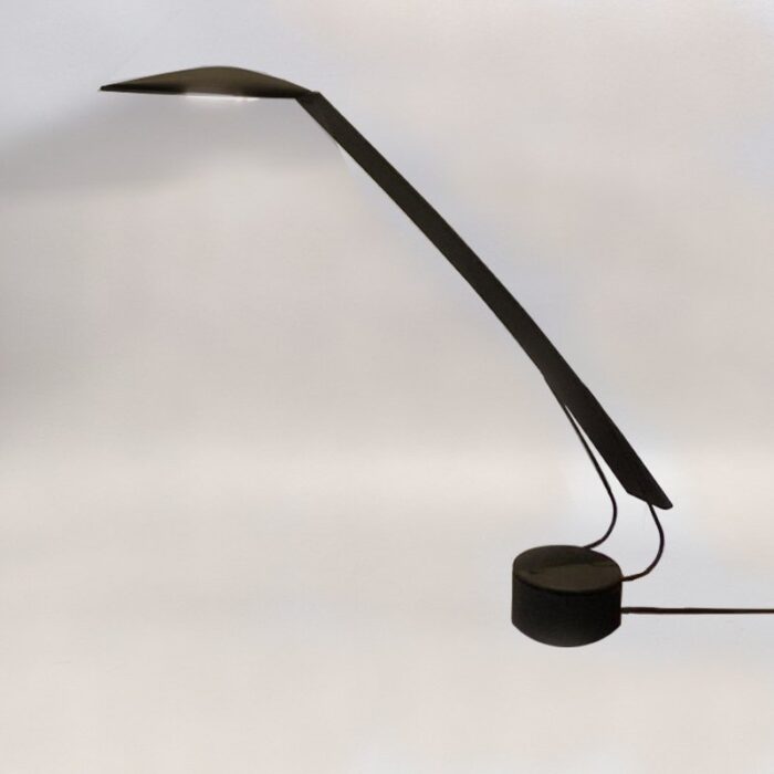 italian table lamp dove by barbaglia colombo for paf studio 1980s 7