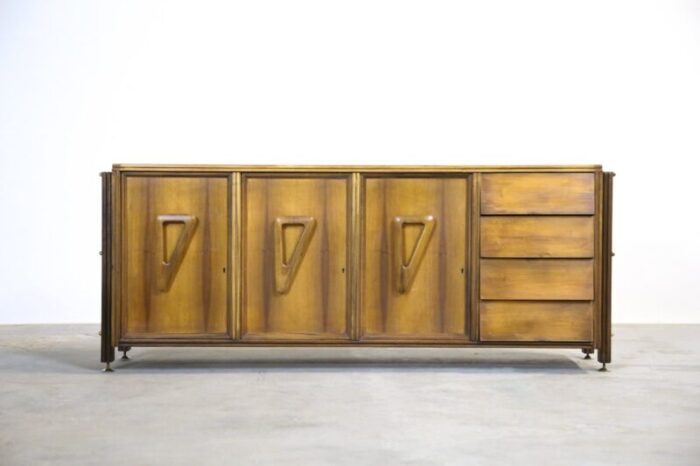 italian vintage rosewood sideboard 1960s 2