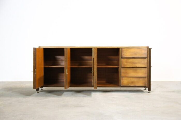 italian vintage rosewood sideboard 1960s 3