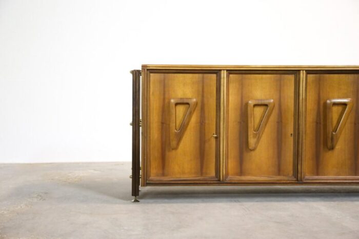 italian vintage rosewood sideboard 1960s 4