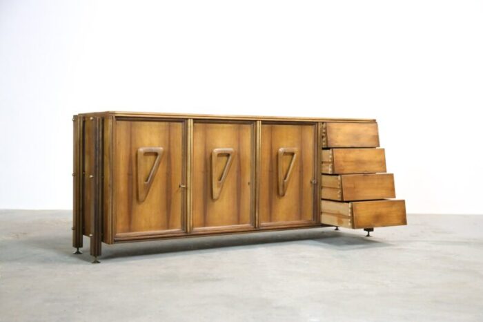 italian vintage rosewood sideboard 1960s 7