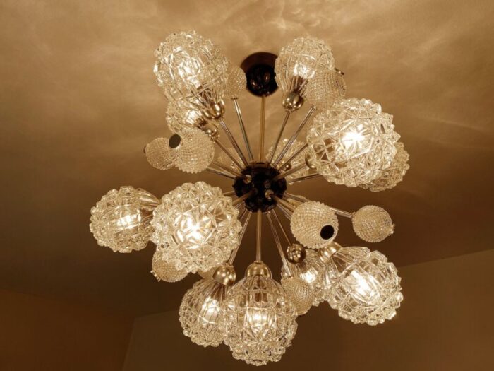 large glass sputnik pendant lamp 15