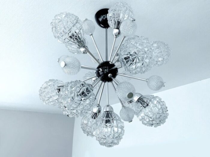 large glass sputnik pendant lamp 2