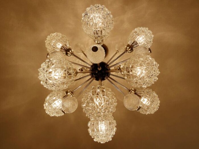 large glass sputnik pendant lamp 21