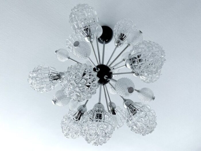 large glass sputnik pendant lamp 9