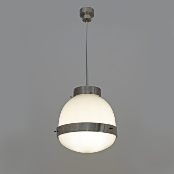 large pendant lamp by sergio mazza for artemide 1960s 3