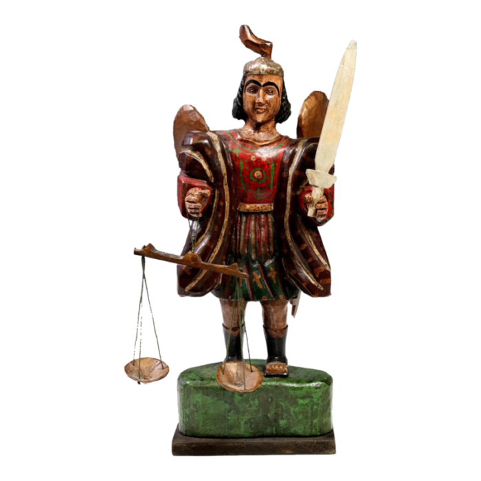 large spanish colonial style american santo statue 6584