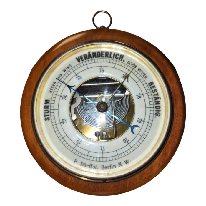 late 1800s paul dorffel barometer 0959