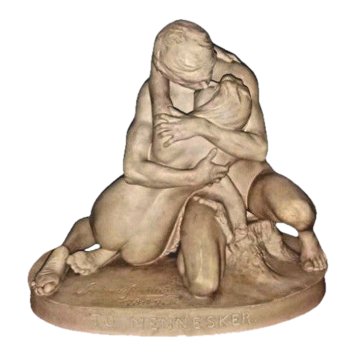 late 19th century terracotta sculpture stephan sinding 1889 3688