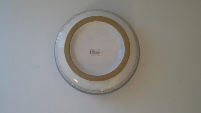 late 20th century castile round chop plate 8935