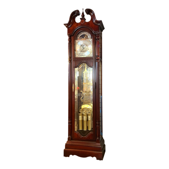 late 20th century howard miller grandfather clock limited edition gibson model 1888