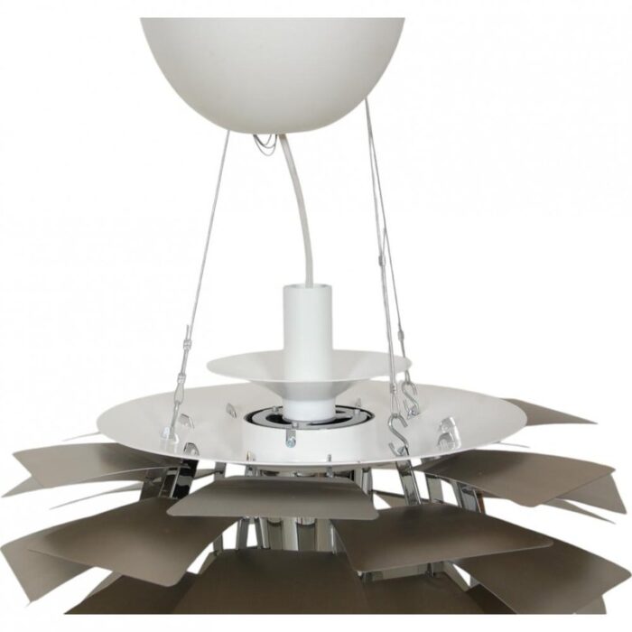 led steel artichoke lamp from poul henningsen 7