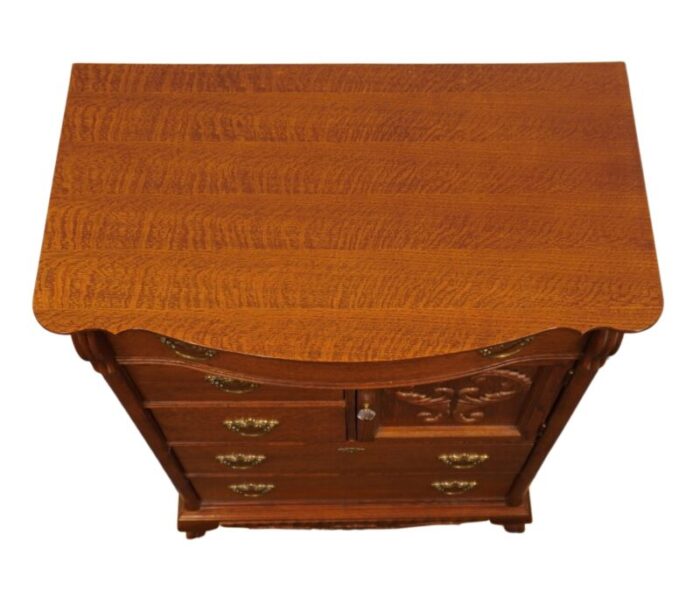 lexington furniture victorian sampler collection quarter sawn oak 36 door chest 391 307 2466