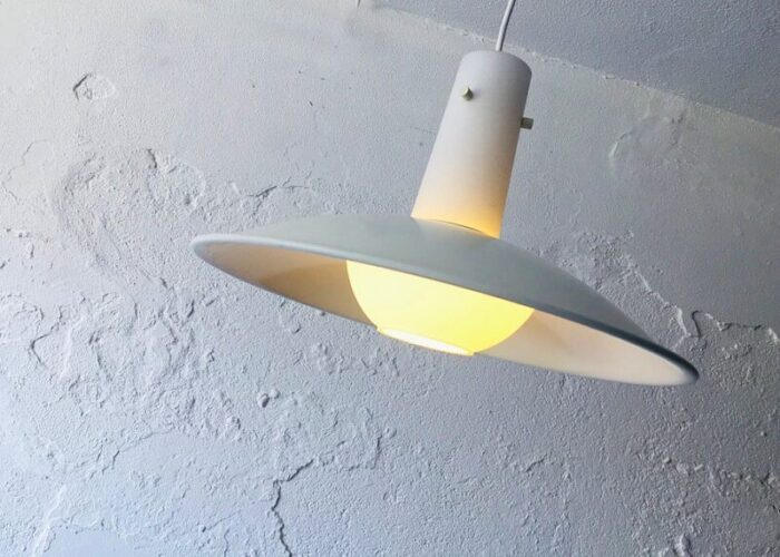 limburg lamp with opaline shade germany 1960s 1